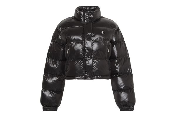 Γυναικείο Puffer Μπουφάν Μαύρο Calvin Klein LV047D504G-UB1